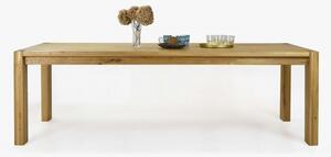 10 személyes étkezőasztal tömör tölgyfából, Zlatko 240 x 100 cm