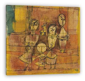 Paul Klee: Gyerekek és kutya (részlet) (vászonkép)