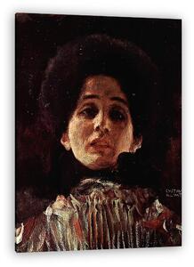 Gustav Klimt: Női portré (1898) (vászonkép)