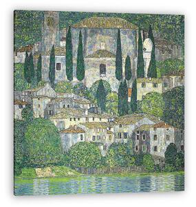 Gustav Klimt: Templom Cassone-ban (vászonkép)