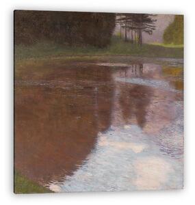 Gustav Klimt: Reggel a tónál, az Egelsee Salzburg közelében (1899) (vászonkép)