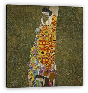 Gustav Klimt: A remény II., (1907) (vászonkép)