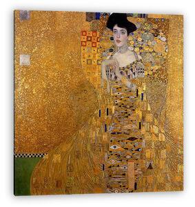 Gustav Klimt: Adele Bloch portréja - színverzió 2. (vászonkép)