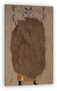 Paul Klee: Wüsten-Räuber (1938), részlet (vászonkép)