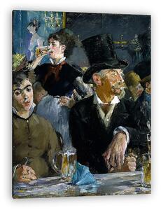 Edouard Manet: Kávéházban (vászonkép)