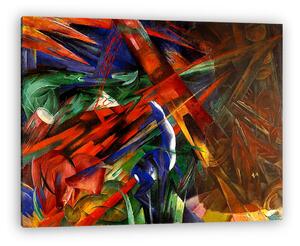 Franz Marc: Az állatok sorsa (vászonkép)