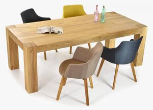 Modern karfás székek asztallal