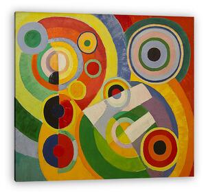 Robert Delaunay: Ritmus: Életöröm (vászonkép)