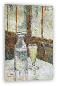 Vincent Van Gogh: Kávéházi asztal abszinttal (vászonkép)