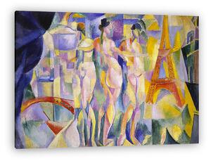 Robert Delaunay: Párizs városa (vászonkép)