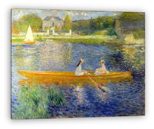 Pierre Auguste Renoir: A csónak (Színverzió v1) (vászonkép)