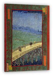 Vincent Van Gogh: Híd az esőben, 1887 (Hiroshige után) (vászonkép)