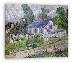 Vincent Van Gogh: Ház Auvers-ben (vászonkép)