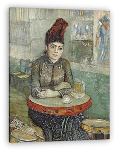 Vincent Van Gogh: Agostina Segatori a Tambourin kávéházban (vászonkép)