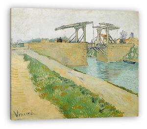 Vincent Van Gogh: A Langlois híd (vászonkép)