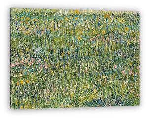 Vincent Van Gogh: Fűves rét (vászonkép)