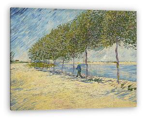 Vincent Van Gogh: Szajna-part (vászonkép)