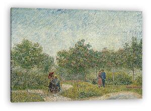 Vincent Van Gogh: Szerelmesek a Montmartre ketjében (vászonkép)