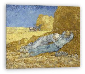 Vincent Van Gogh: Délutáni pihenő (vászonkép)