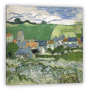 Vincent Van Gogh: Auvers látképe (vászonkép)