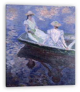 Claude Monet: Csónakban (1887) (vászonkép)