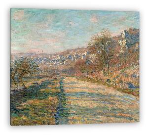 Claude Monet: Út La Roche-Guyon-nél (1880) (vászonkép)