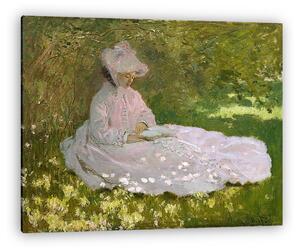 Claude Monet: Tavasz (1872) (vászonkép)