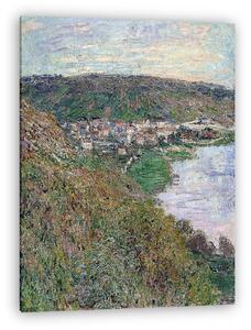 Claude Monet: Vétheuil látképe (1880) (vászonkép)