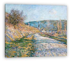 Claude Monet: Út Vétheuil-ba (1879) (vászonkép)