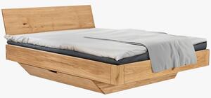 Tölgyfa ágy tárolóhellyel 160 x 200 cm