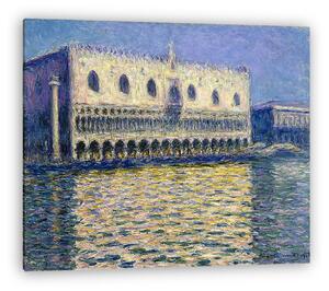 Claude Monet: A velencei Dózse palota (1908) (vászonkép)
