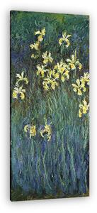 Claude Monet: Sárga íriszek (1915) (vászonkép)