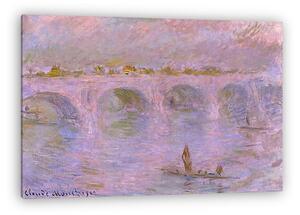 Claude Monet: Waterloo-híd Londonban (1902) (vászonkép)