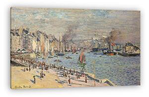 Claude Monet: Le havre-i kikötő (1874) (vászonkép)