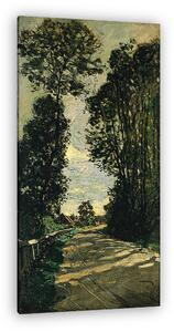 Claude Monet: Út a Saint-Siméon-i farmhoz (1864) (vászonkép)