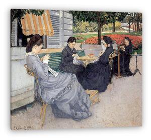 Gustave Caillebotte: Himző asszonyok (vászonkép)