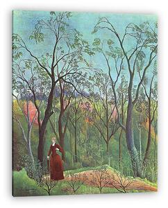 Henri Rousseau: Az erdőben (vászonkép)