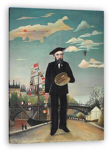 Henri Rousseau: Önarckép (vászonkép)