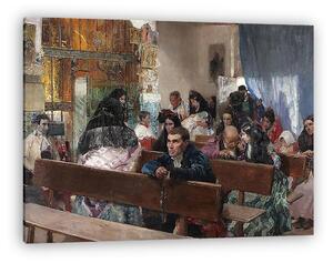 Joaquin Sorolla: Keresztelő (vászonkép)