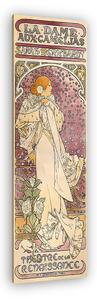 Alfons Mucha: Kaméliás hölgy (vászonkép)