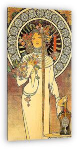 Alfons Mucha: La Trappistine (vászonkép)