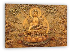Arany buddha (vászonkép)