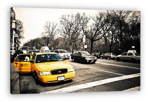 Sárga Taxi, New York (vászonkép)