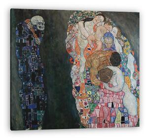 Gustav Klimt: Élet és halál (vászonkép)