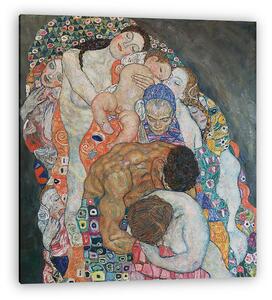 Gustav Klimt: Élet és halál (részlet II.) (vászonkép)