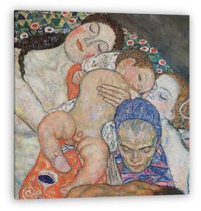 Gustav Klimt: Élet és halál (részlet III.) (vászonkép)