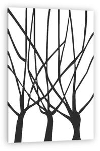 Fák - Digital Art 001-2 (vászonkép)