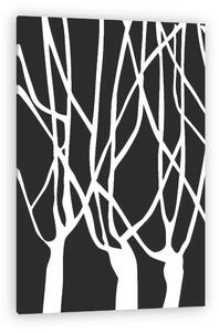 Fák - Digital Art 001-3 (vászonkép)