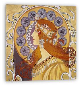 Alfons Mucha: Zodiac (feldolgozás) FS (vászonkép)