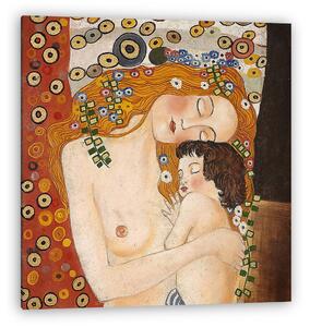 Gustav Klimt: FV - A nő három életkora (átdolgozás, részlet) (vászonkép)